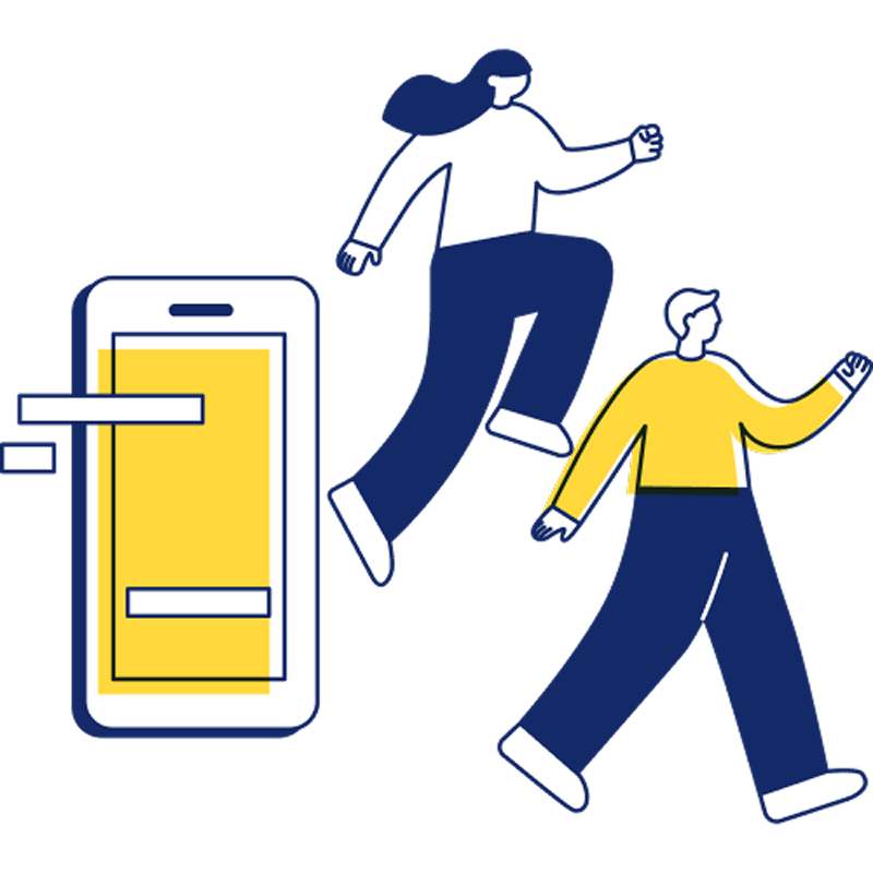 会員登録のイラスト