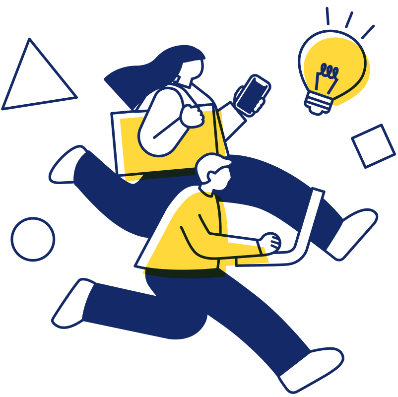 マイページ入力のイラスト